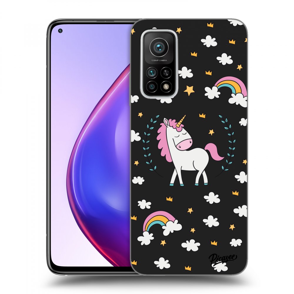 Picasee Xiaomi Mi 10T Pro Hülle - Schwarzes Silikon - Unicorn star heaven