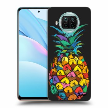 Picasee Xiaomi Mi 10T Lite Hülle - Schwarzes Silikon - Pineapple