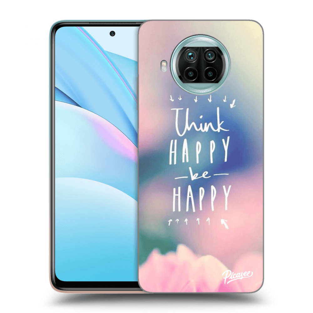 Picasee Xiaomi Mi 10T Lite Hülle - Transparentes Silikon - Think happy be happy