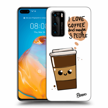 Hülle für Huawei P40 - Cute coffee