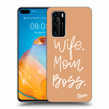 Hülle für Huawei P40 - Boss Mama