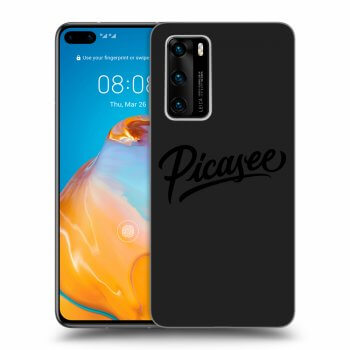 Hülle für Huawei P40 - Picasee - old logo - black