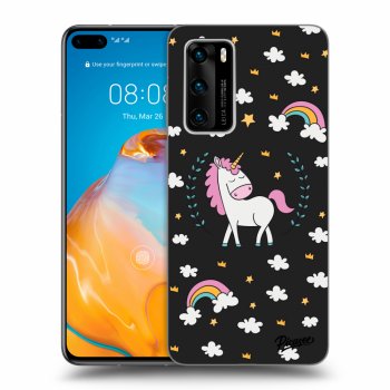 Hülle für Huawei P40 - Unicorn star heaven