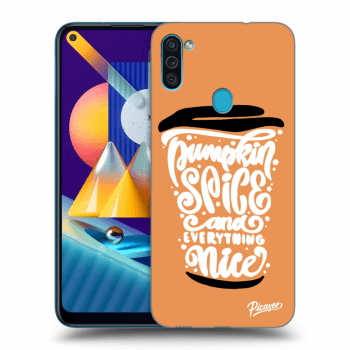 Hülle für Samsung Galaxy M11 - Pumpkin coffee