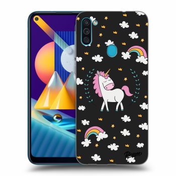 Hülle für Samsung Galaxy M11 - Unicorn star heaven