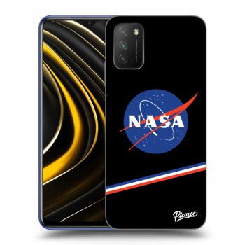 Picasee Xiaomi Poco M3 Hülle - Schwarzes Silikon - NASA Original