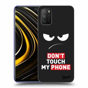 Hülle für Xiaomi Poco M3 - Angry Eyes - Transparent