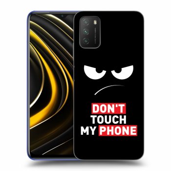 Hülle für Xiaomi Poco M3 - Angry Eyes - Transparent