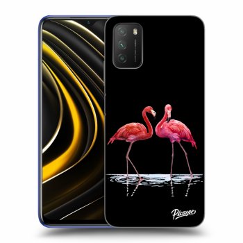 Hülle für Xiaomi Poco M3 - Flamingos couple