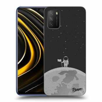Picasee Xiaomi Poco M3 Hülle - Transparentes Silikon - Astronaut