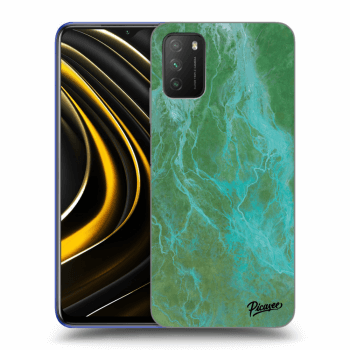 Picasee ULTIMATE CASE für Xiaomi Poco M3 - Green marble