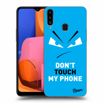 Hülle für Samsung Galaxy A20s - Evil Eye - Blue