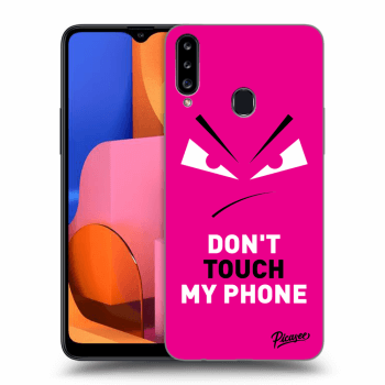 Hülle für Samsung Galaxy A20s - Evil Eye - Pink