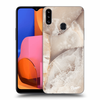 Hülle für Samsung Galaxy A20s - Cream marble