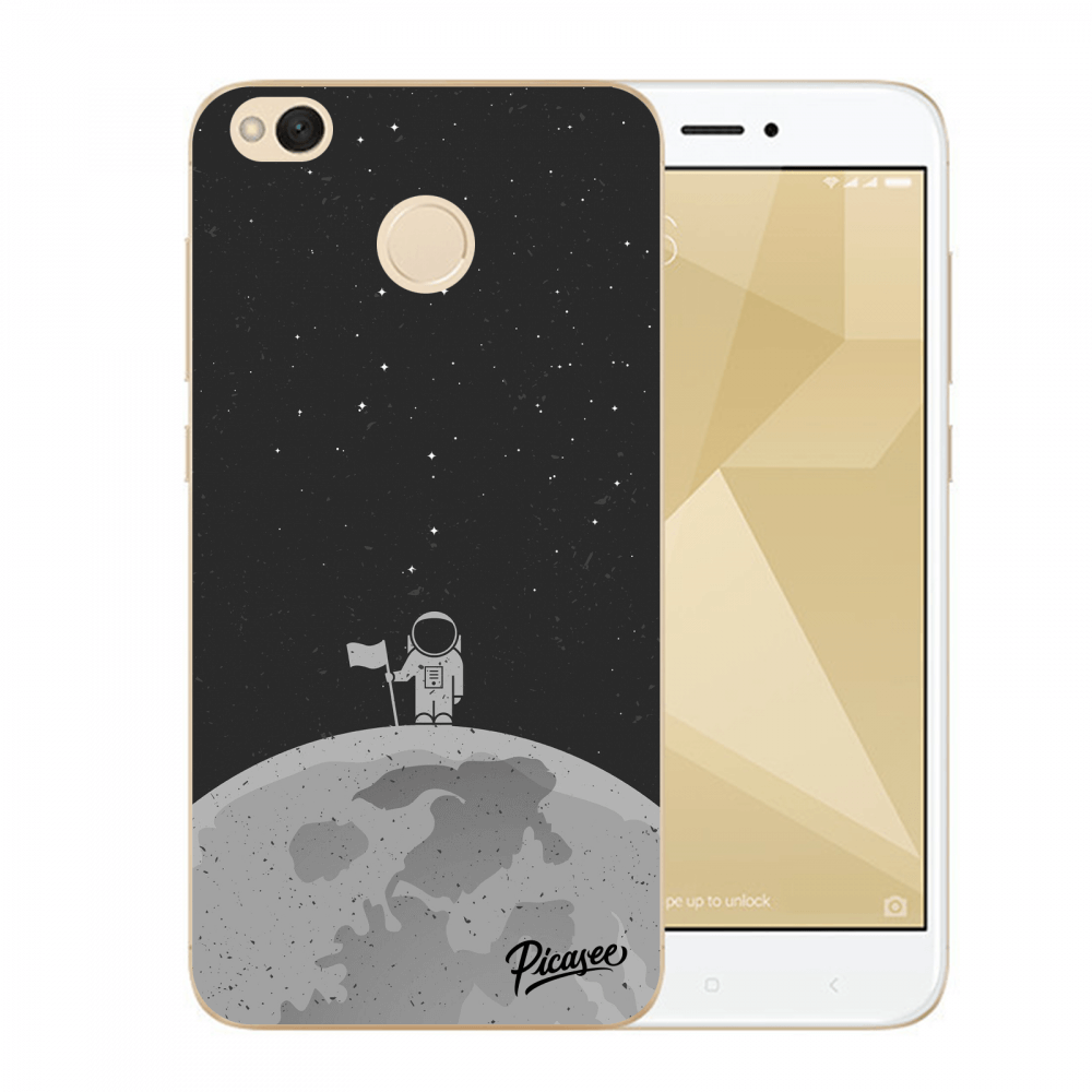 Picasee Xiaomi Redmi 4X Global Hülle - Transparentes Silikon - Astronaut