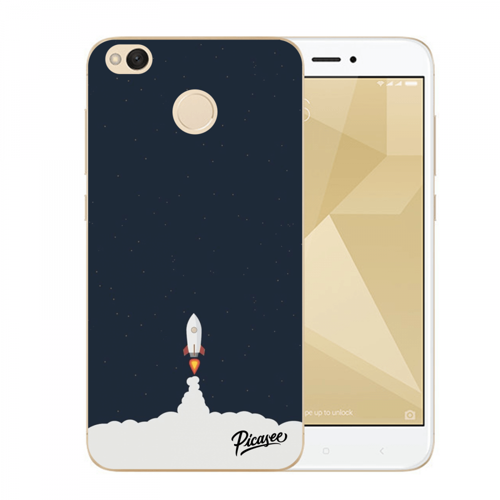 Picasee Xiaomi Redmi 4X Global Hülle - Transparentes Silikon - Astronaut 2