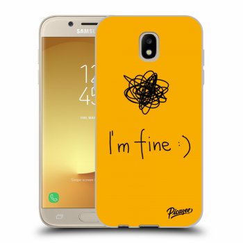Picasee Samsung Galaxy J5 2017 J530F Hülle - Transparentes Silikon - I am fine