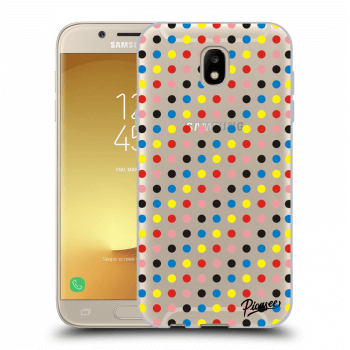 Picasee Samsung Galaxy J5 2017 J530F Hülle - Transparentes Silikon - Colorful dots