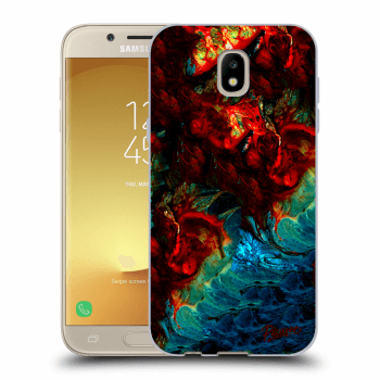Picasee Samsung Galaxy J5 2017 J530F Hülle - Schwarzes Silikon - Universe