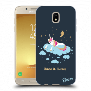 Picasee Samsung Galaxy J5 2017 J530F Hülle - Transparentes Silikon - Believe In Unicorns