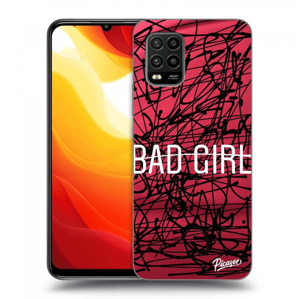 Picasee Xiaomi Mi 10 Lite Hülle - Transparentes Silikon - Bad girl