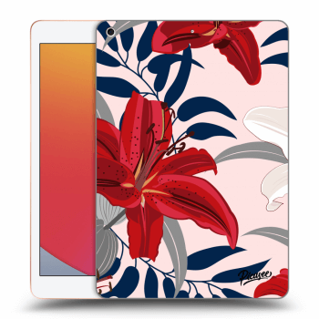 Hülle für Apple iPad 2020 (8. gen) - Red Lily