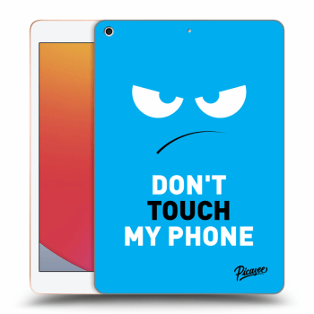 Hülle für Apple iPad 10.2" 2020 (8. gen) - Angry Eyes - Blue