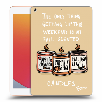 Hülle für Apple iPad 10.2" 2020 (8. gen) - Candles