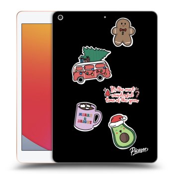 Hülle für Apple iPad 10.2" 2020 (8. gen) - Christmas Stickers