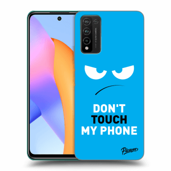 Hülle für Honor 10X Lite - Angry Eyes - Blue