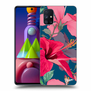 Hülle für Samsung Galaxy M51 M515F - Hibiscus