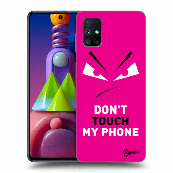 Hülle für Samsung Galaxy M51 M515F - Evil Eye - Pink