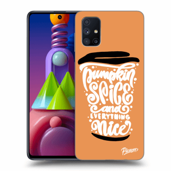 Hülle für Samsung Galaxy M51 M515F - Pumpkin coffee