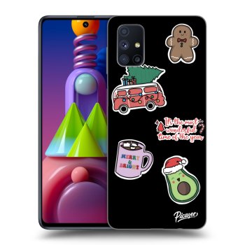Hülle für Samsung Galaxy M51 M515F - Christmas Stickers
