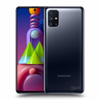 Picasee Samsung Galaxy M51 M515F Hülle - Transparentes Silikon - Clear