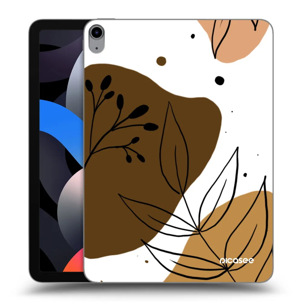 Picasee transparente Silikonhülle für Apple iPad Air 4 10.9" 2020 - Boho style