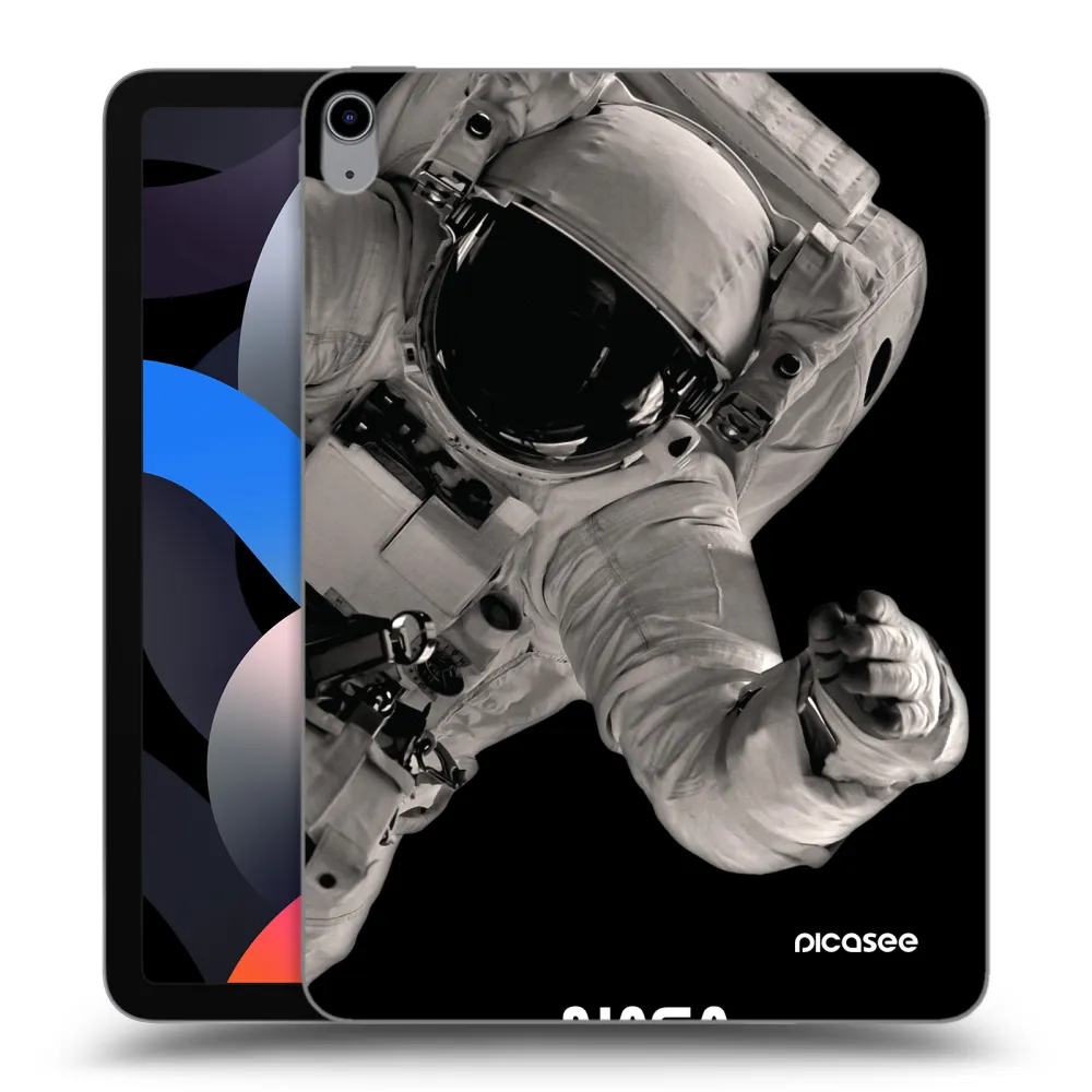 Picasee transparente Silikonhülle für Apple iPad Air 4 10.9" 2020 - Astronaut Big