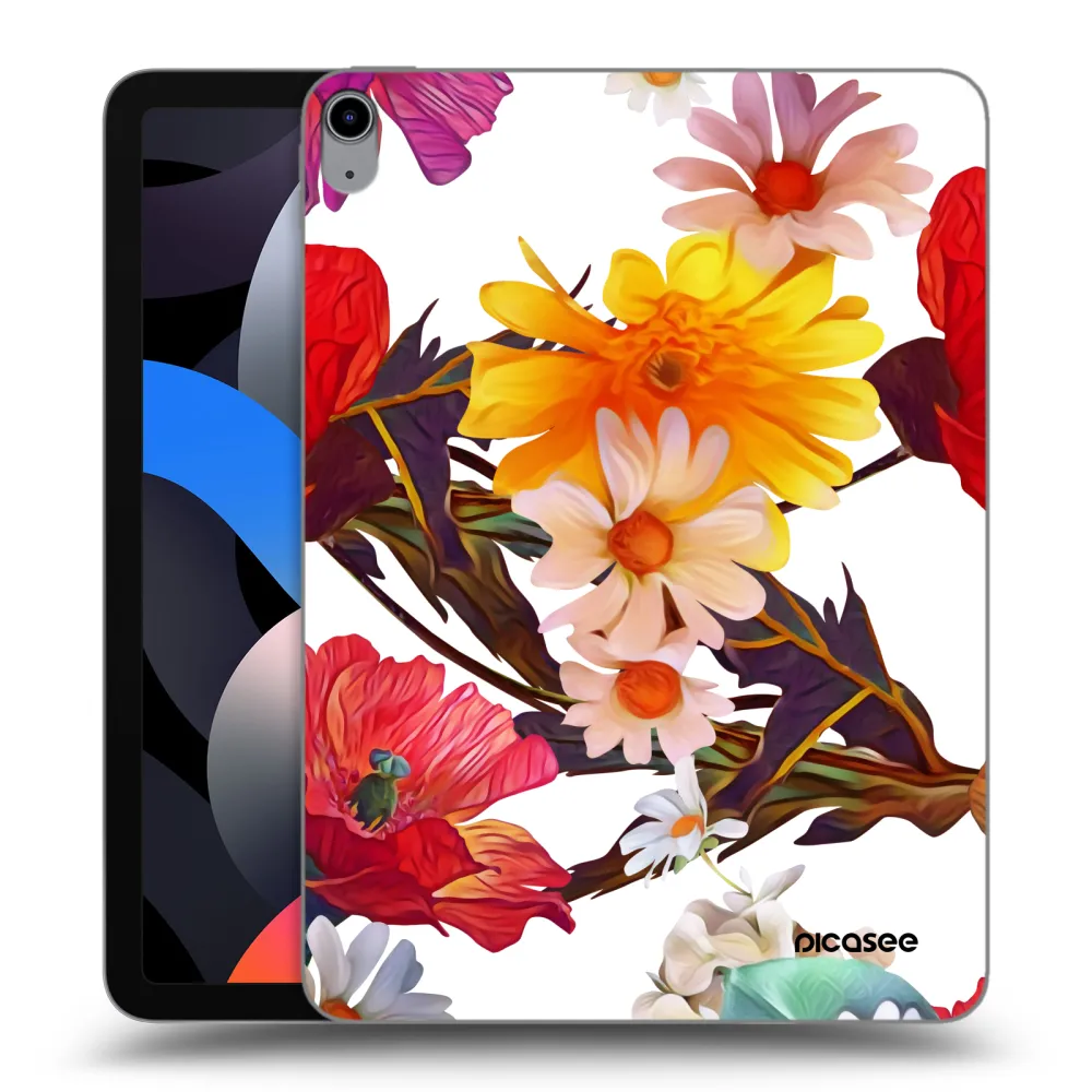 Picasee transparente Silikonhülle für Apple iPad Air 4 10.9" 2020 - Meadow