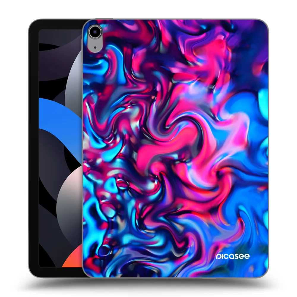 Picasee transparente Silikonhülle für Apple iPad Air 4 10.9" 2020 - Redlight