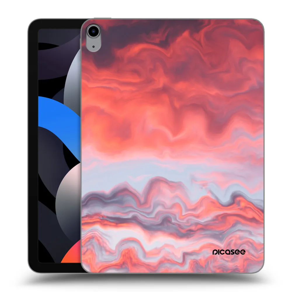 Picasee transparente Silikonhülle für Apple iPad Air 4 10.9" 2020 - Sunset