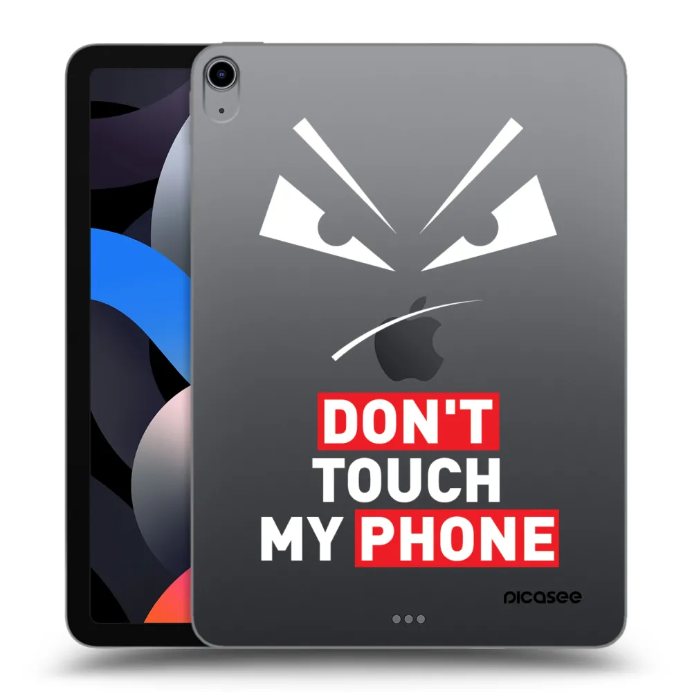 Picasee transparente Silikonhülle für Apple iPad Air 4 10.9" 2020 - Evil Eye - Transparent