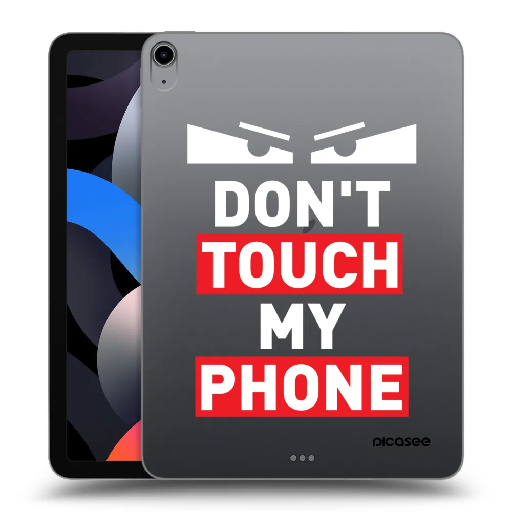Picasee transparente Silikonhülle für Apple iPad Air 4 10.9" 2020 - Shadow Eye - Transparent