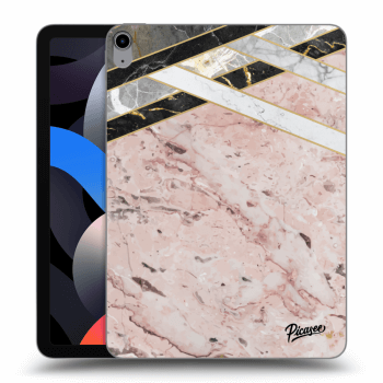 Hülle für Apple iPad Air 4 10.9" 2020 - Pink geometry