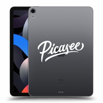 Picasee transparente Silikonhülle für Apple iPad Air 4 10.9" 2020 - Picasee - White
