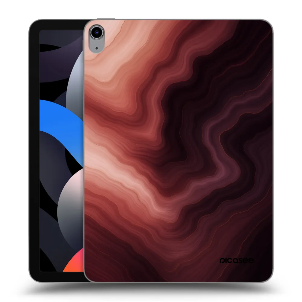 Picasee transparente Silikonhülle für Apple iPad Air 4 10.9" 2020 - Rouge