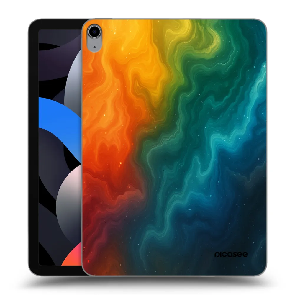 Picasee transparente Silikonhülle für Apple iPad Air 4 10.9" 2020 - Solar
