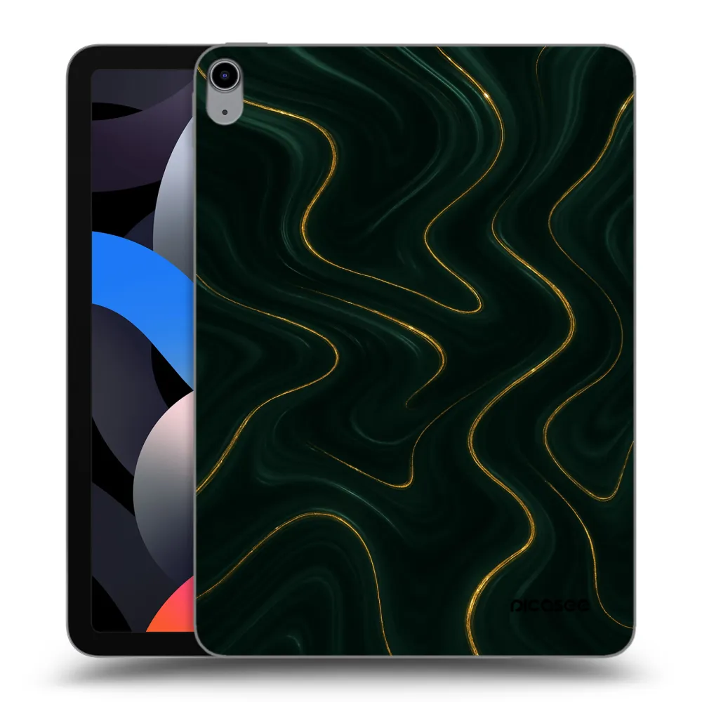 Picasee transparente Silikonhülle für Apple iPad Air 4 10.9" 2020 - Vawes