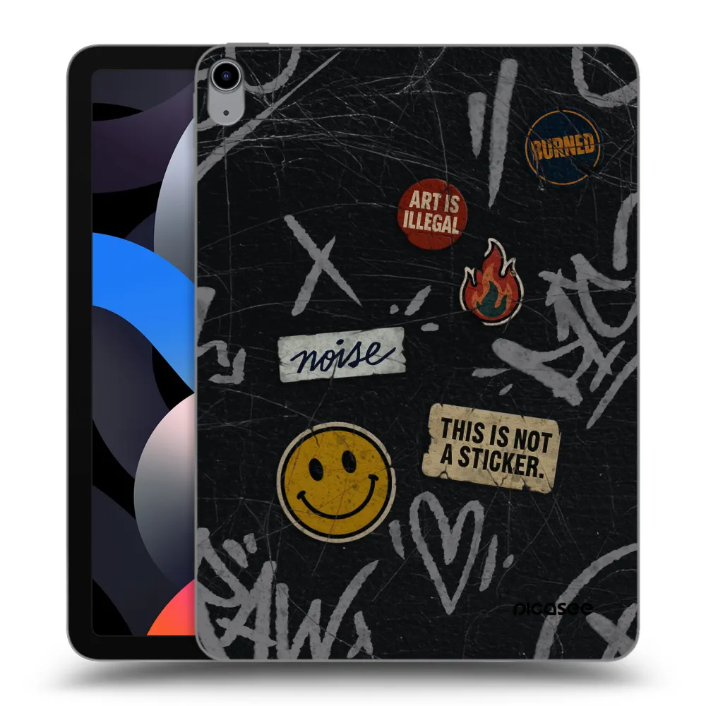 Picasee transparente Silikonhülle für Apple iPad Air 4 10.9" 2020 - STICKERS x TAGS
