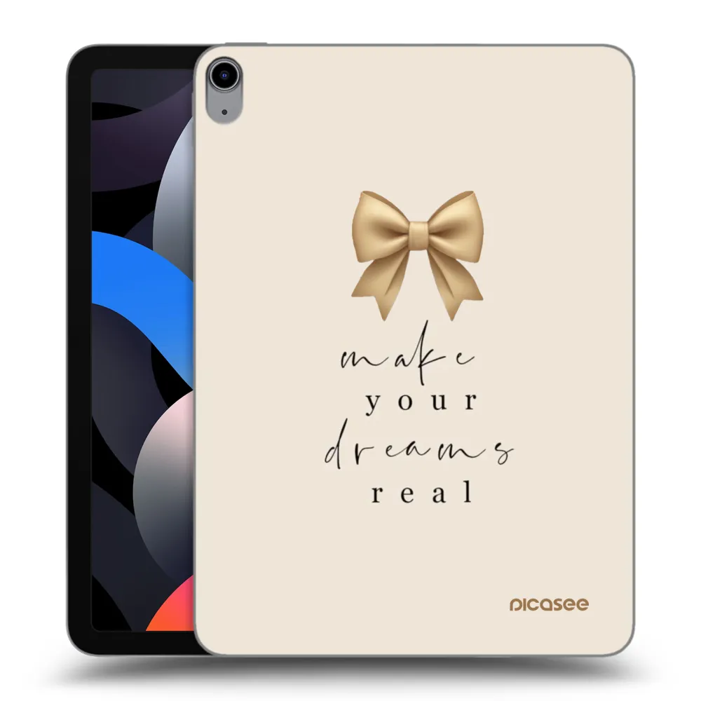 Picasee transparente Silikonhülle für Apple iPad Air 4 10.9" 2020 - Golden Dream