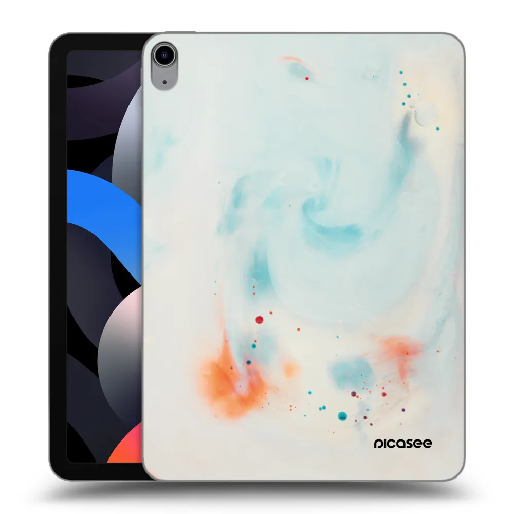 Picasee transparente Silikonhülle für Apple iPad Air 4 10.9" 2020 - Splash